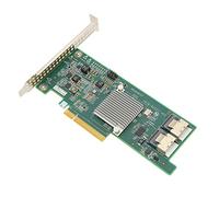 Stylebest Carte Réseau PCI E X8, Solution de Stockage SAS Haute Performance pour Bases de Données, Prise en Charge 16T avec 2 Mini Interfaces SAS