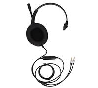 Stylebest Casque Téléphonique Casque PC Professionnel à Réduction de Bruit pour Centres D'appels et Service Client ABS moulé Noir 1 unité