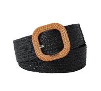 Stylebest Ceinture élastique Tissée pour Femmes, Ajustable, Confortable, Tressée, Extensible, 4cm de Large, élégante et Durable (Taille libre)