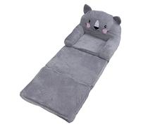 Stylebest Chaise pour Enfant en Bas âge, canapé Pliable Gris de Style Dessin animé pour Chambre d'enfant, canapé de bébé en Peluche Douce avec de Larges Poignées, Idéal pour Lire et Se Détendre (3