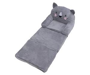 Stylebest Chaise pour Enfant en Bas âge, canapé Pliable Gris de Style Dessin animé pour Chambre d'enfant, canapé de bébé en Peluche Douce avec de Larges Poignées, Idéal pour Lire et Se Détendre (3