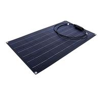 Stylebest Chargeur de Panneau Solaire Monocristallin Léger 50W, pour Camping-car, Bateaux, Toits, Utilisation Extérieure, 740x420mm