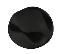 Stylebest Clip de Câble Flexible et Durable, Installation Facile, Gestion des Câbles pour Fournitures de Bureau, 1 X ABS (Connecteur 2 Trous)