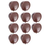 Stylebest Coffret de Capsules de café Réutilisables pour Machines (10 | PP et acier inoxydable de haute qualité, facile à utiliser, favorise l\'extraction du café, comprend une cuillère et un