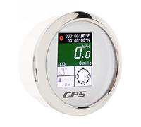 Stylebest Compteur de Vitesse GPS, écran TFT Résistant à l'eau de 85 Mm