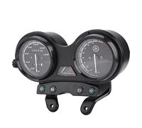 Stylebest Compteur Kilométrique de Moto DC 12 V avec écran LCD HD pour YBR 125, Compteur Numérique avec Jauge D'huile et Conception étanche