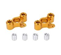 Stylebest Conception de Support de Moyeu en Alliage D'aluminium D'articulation de Direction RC pour Camion JLB 1/10 Série 2 Unités (Or)