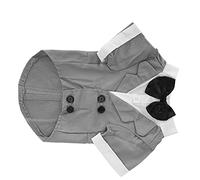 Stylebest Costume pour Petits Chiens, Chemise élégante avec Nœud Papillon, Tissu en Coton Confortable, Parfait pour Les Mariages et Les Fêtes (XL)