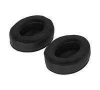 Stylebest Coussinets de Remplacement pour écouteurs, Coussinets d'oreille en Flanelle Douce pour des Performances de Basses Améliorées, Adaptés aux écouteurs Brainwavz, Noirs, 2 Unités