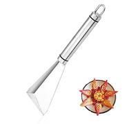 Stylebest Couteau à découper les fruits en acier inoxydable, coupeur à découper les fruits bricolage décoration de plateau outils de sculpture de forme triangulaire pour les légumes