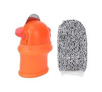 Stylebest Couteau à Pouce en Silicone Outil de Jardin pour Une Cueillette Facile des Plantes Fruits et Légumes pour Adultes Conception en Acier Inoxydable et Silicone Durable 1 unité (Petit Couteau