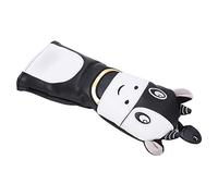 Stylebest Couvre-Chef de Conducteur de, Conception de Vache de Dessin animé, PU Durable, étanche pour L'entraînement de, 11,8x5,5 Pouces (Noire)