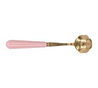 Stylebest Cuillère à thé à Fleurs Créative, Cuillère en Acier Inoxydable pour le Plaisir de la Crème Glacée et des Desserts (Poignée rose)