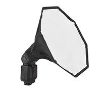 Stylebest Diffuseur de Flash 30cm, Boîte à Lumière Portable, Conception pour éclairage Naturel, Photographie, Adoucit la Lumière du Flash