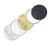 Stylebest Diffuseur de Lumière Portable à Réflecteur 5 en 1 de 110 Cm pour la Photographie Intérieure et Extérieure - Conception Pliable en Tissu de Nylon
