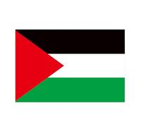 Stylebest Drapeau de la Palestine, Polyester Résistant à la Décoloration aux Couleurs Vives avec 2 œillets en Laiton et Coutures Doubles, pour la Décoration de Jardin Extérieur (60 * 90cm)