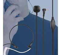 Stylebest Écouteur élégant à Tube Acoustique, 3,5 Mm, 1 Broche, pour Radio Bidirectionnelle, Léger, Compact, Utilisation dans Les Boîtes de Nuit, Les Bars, sécurité, 1 unité