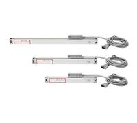 Stylebest Ensemble de Balance Linéaire Haute Précision pour Affichage Numérique JCS900-2AE/JCS900-3AE, Alliage D'aluminium Durable, Plage de Mesure 0-700 Mm, 1 Jeu avec Raccords D'installation