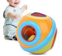 Stylebest Ensemble de Blocs de Construction pour bébé pour L'éducation Précoce avec des Couleurs Vives et des Formes Géométriques en ABS pour Les Nourrissons de 6 Mois et Plus (Modèle de