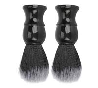 Stylebest Ensemble de Brosses à Savon pour Barbe pour Hommes, 2 Pièces, avec Poils Synthétiques Fins, pour Couper et Soigner les Poils du Visage, Outil de Séchage Rapide