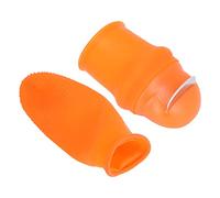 Stylebest Ensemble de Couteaux de Jardinage avec étui de Protection et Manchon en Silicone pour Une Cueillette et Une Taille Faciles des Légumes, Acier Inoxydable Durable et Silicone (Grande