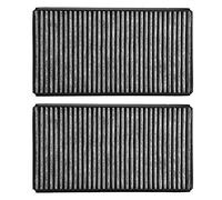 Stylebest Ensemble de Filtres à Air D'habitacle de Haute qualité, Filtre à Charbon avec Ajustement Premium pour E60 528i 535i 550i M5 M6, 2 Pièces pour Améliorer la qualité de L'air