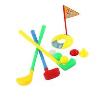 Stylebest Ensemble de Golf pour Tout-Petits, Mini Kit de Jeu de Golf D'intérieur Amusant pour L'interaction Parent-Enfant, en Plastique Sûr, 5 Pièces