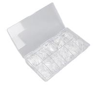 Stylebest Ensemble de Pointes D'ongles Transparentes, Ultra Fines et Courtes, Couverture Complète de qualité, pour la Conception D'ongles à Faire Soi-même, 500 Pièces