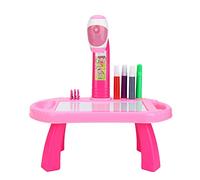 Stylebest Ensemble de Projecteur de Dessin éducatif pour Enfants, Jouet de Peinture ABS Sûr avec Plusieurs Motifs, Améliore la créativité et la Coordination (Rose)