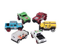 Stylebest Ensemble de Voitures en Alliage à L'échelle 1:64, 6 Pièces avec Voitures de Course à Haute Simulation, Idéales pour Les Enfants Qui Jouent et Collectionnent (SUV Urbain)