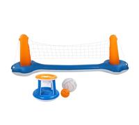 Stylebest Ensemble de Volley-Ball Gonflable, Jeu de Piscine Amusant avec Conception Réglable et Sacs de Poids pour Les Fêtes d'été, Les événements Familiaux