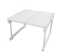 Stylebest Étagère de Placard, Support de Rangement Extensible, Organisateur Réglable pour Armoires et Placards, Acier au Carbone, Largeur 48 Cm, 18 Pièces (Longueur 37-48 cm / 14,6-18,9 Pouces)