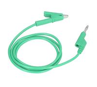 Stylebest Fils de Test à Pince pour Tests électriques, Câble en Laiton Léger et Durable, 1 Paquet (Verte)