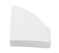 Stylebest Filtres à café Cône 100 Pièces Pâte de Bois écologique pour les Amateurs de café Bureau à Domicile (V01 Blanc 100 pièces)