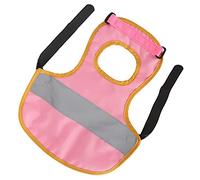 Stylebest Gilet de Protection en Plumes de Poulet pour Canard et Poulet, Veste de sécurité Réfléchissante, Matériau en Polyester Durable, 1 Pièce, Taille : 31 Cm/12,2 Pouces (Rose)