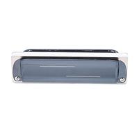 Stylebest Harmonica 10 Trous de KS-10BH pour Débutants avec Couvercle en Acier Inoxydable et Ressorts en Bronze Phosphoreux en b, Design Compact et Durable (Blanche)