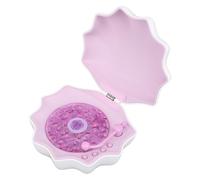 Stylebest Haut-Parleur à Lampe Shell avec des Basses Puissantes (Violette) | Conception unique, taille portable, projection multifonctionnelle, coque lumineuse élégante