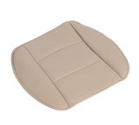Stylebest Housse de Siège Avant en Cuir PU, Coussin de Remplacement élégant et Durable pour Berline et SUV à 4 Portes, Installation Facile, 1 unité (Beige)