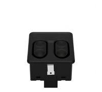 Stylebest Interrupteur de Chauffage de Siège 17.3763 noir Abs | Correspondance OEM, Noir, Installation Directe, compatibilité Lada, Boutons de Commande du Chauffage des Sièges