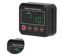 Stylebest Jauge D'angle Numérique, Règle de Niveau Multifonctionnelle de Haute Précision pour Mesurer les Angles et les Niveaux, Matériau ABS Durable 2,4x2,6 Pouces (DL1912)