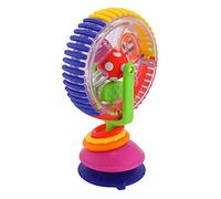 Stylebest Jouet de Poussette pour bébé, Modèle de Grande Roue Rotative avec Belle Voix et Pièce Maîtresse Rotative, pour L'éducation Précoce et Le Développement de la Coordination œil-Main (Colorée)