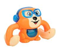 Stylebest Jouet de Singe à Commande Vocale, Jouet électrique animé avec Effets Sonores pour Enfants, Matière Plastique 5,5 X 3,9 Pouces (Orange)