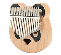 Stylebest Kalimba Thumb Piano Maple Panda Instrument de Musique pour Débutants, Facile à Apprendre 17 Touches avec Notes Gravées, Design Convivial pour les Voyages
