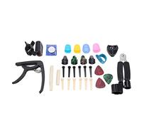 Stylebest Kit D'accessoires de Guitare Pratique 3 en 1, Changeur de Cordes et Capodastre pour Débutants, 18 Cordes