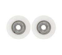 Stylebest Kit de Remplacement de Roues de Porte de Serre de 30 Mm de Diamètre, Roues Durables et Robustes pour Serres Elite, Comprend des Boulons et des écrous, Parfait pour Une Utilisation à Long