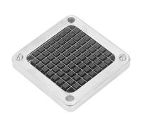 Stylebest Lame de -frites, Machine de Dé de Pommes de Terre en Acier Inoxydable avec Cadre en Aluminium moulé Sous Pression, pour Concombre, Carotte, Aubergine et Préparation Alimentaire (je mange)