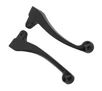 Stylebest Levier de Frein de Rechange en Alliage D'aluminium, Poignée Durable pour Scooter électrique GY6 50 125 150, Noir, 1 Paire