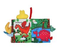 Stylebest Livre en Tissu Doux pour bébé, Jouet Queue d'animal pour Le Développement Précoce, activité de Lecture, 25.5x21cm, Durable avec des Couleurs Vives (Livre en Tissu)