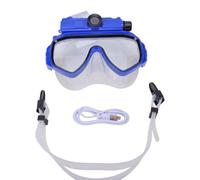 Stylebest Lunettes de Plongée avec Caméra 2K pour la Plongée en Apnée | Objectif Grand Angle 100°, Jupe en Silicone Souple, Verre trempé, Partage D'applications, Batterie 600 mAh.