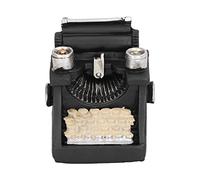 Stylebest Machine à écrire Miniature, échelle 1/6, Accessoires Décoratifs de Style Vintage pour Maison de Poupée pour Salle de Jeux pour Enfants, Résine Synthétique 55x53x48mm